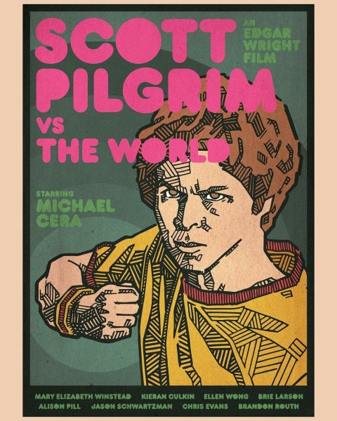 Скотт Пилигрим против всех 2010 Постер