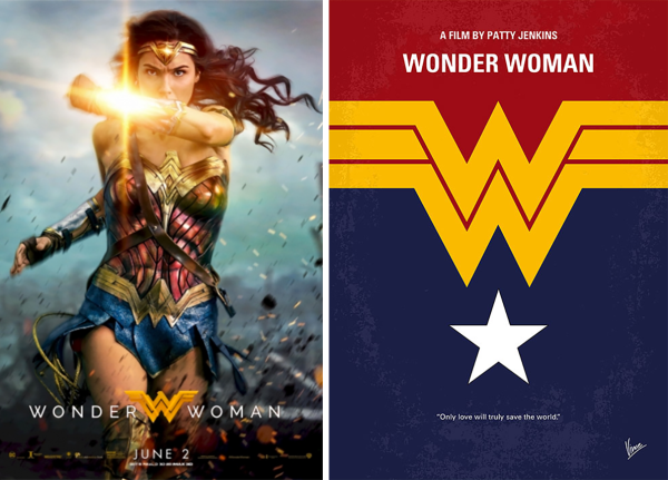 Чудо-женщина фильм 2017 Постер