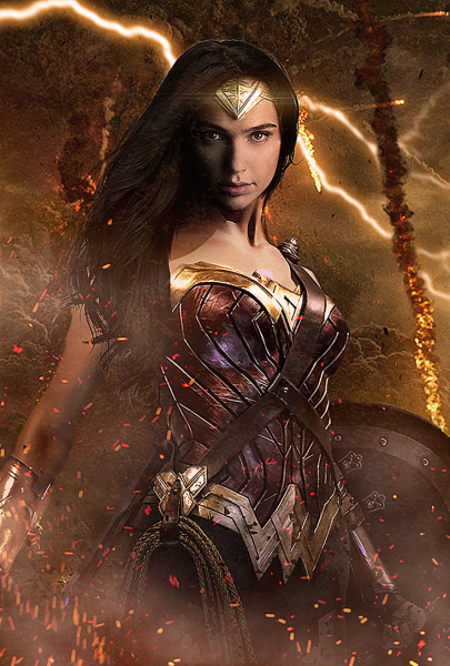 Постеры к фильму чудо женщина