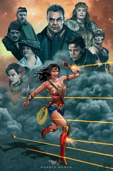 Чудо-женщина 2017 Постер