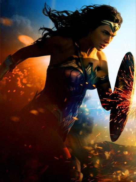 Чудо женщина плакат