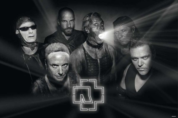 Постер группы рамштайн