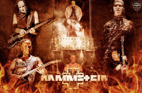 Группа Rammstein постеры HD
