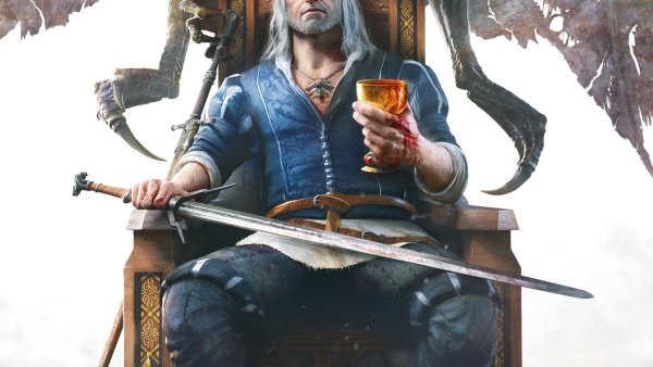 Геральт на троне кровь и вино