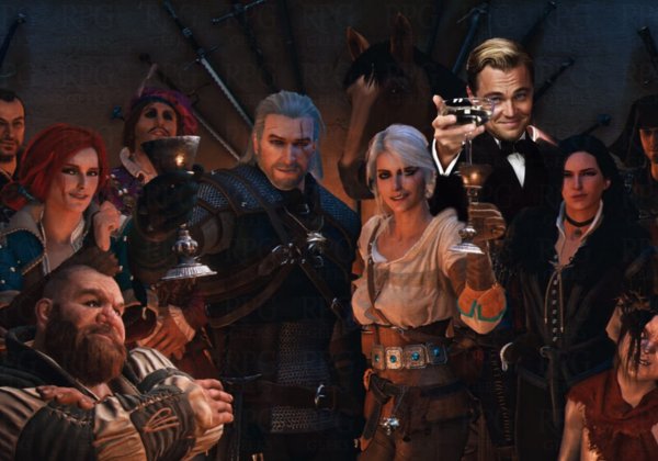 Геральт Трисс Йеннифер и Цири