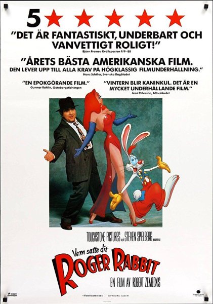 Who framed Roger Rabbit Постер