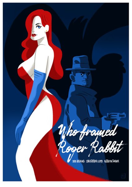 Who framed Roger Rabbit Постер