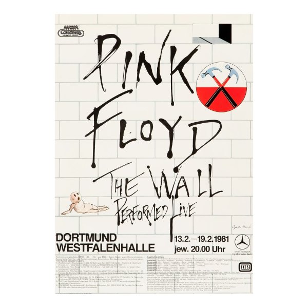 Плакаты Пинк Флойд стена