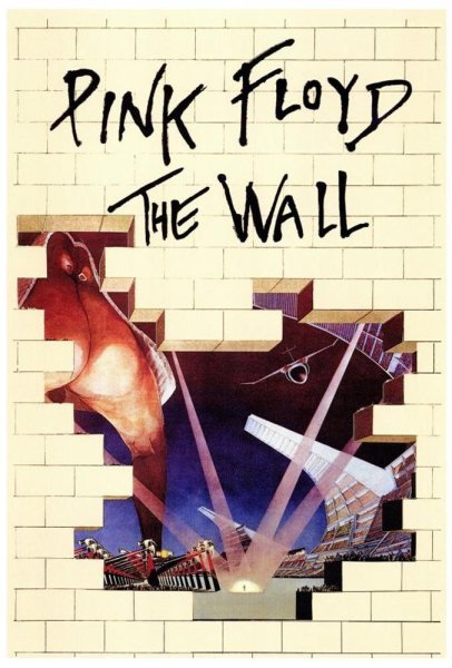 Pink Floyd the Wall 1982 Постер