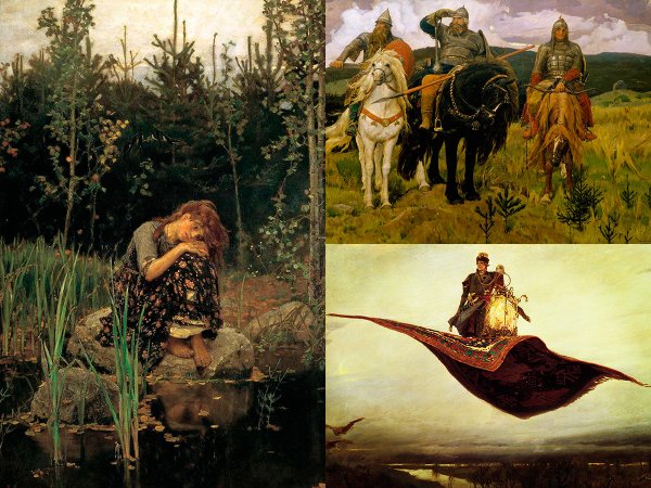 Васнецов Виктор Михайлович Третьяковская галерея картины