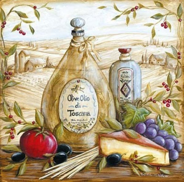 Кухонные мотивы для декупажа