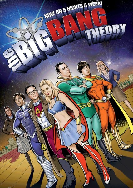 Теория большого взрыва Постер арт