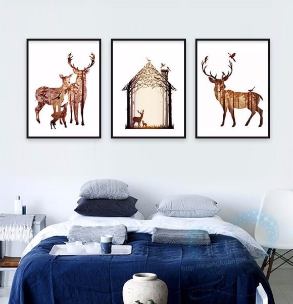 Олени триптих