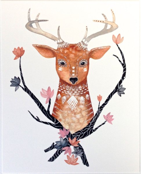 Животные в скандинавском стиле