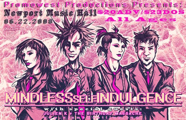 Mindless self Indulgence обложка