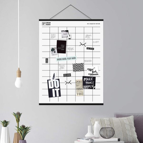 Доска визуализации на стене