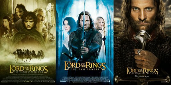 Властелин колец трилогия Постер