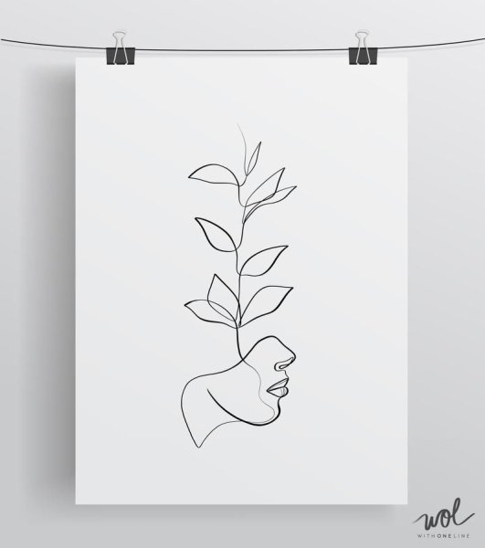 Фэшн иллюстрация губы