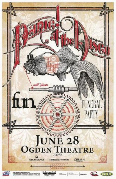 Panic at the Disco плакат