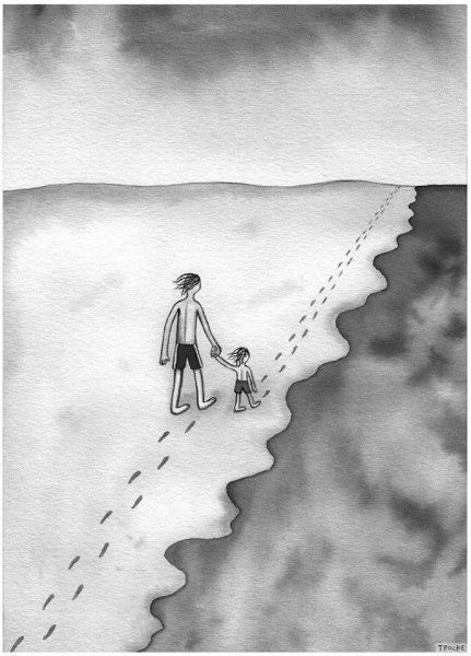 Очертания лица