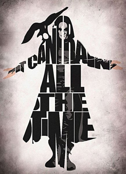 Ворон фильм 1994 Постер