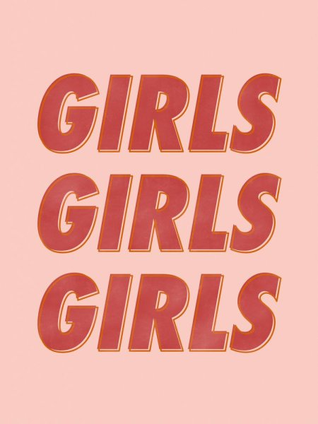 Плака girl in Red