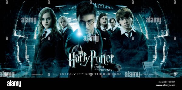 Гарри Поттер и орден Феникса обложка фильма