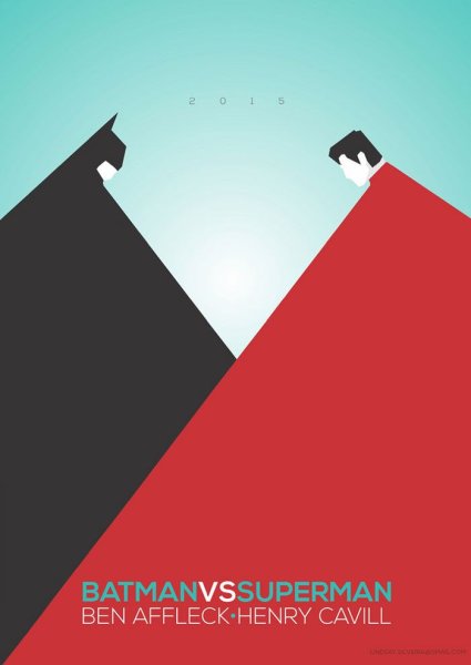 Минималистичная афиша