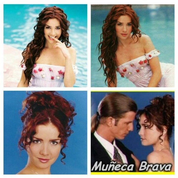 Наталия Орейро коллаж