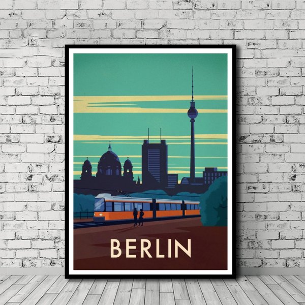 Винтажный Постер Berlin