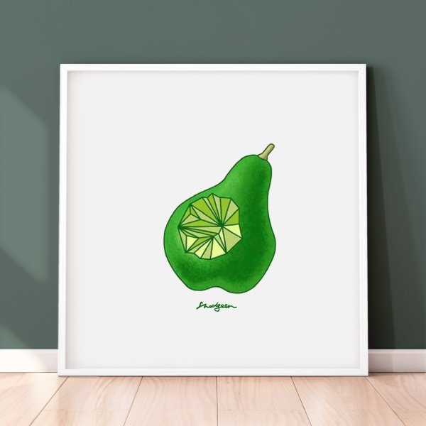 Яблоко Постер магазин