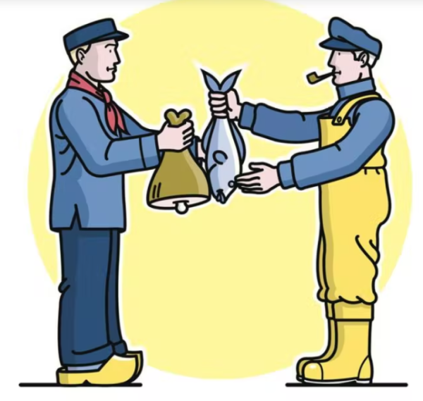 Бартер рисунок