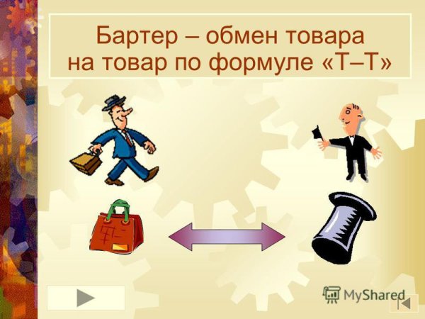 Обмен это в экономике