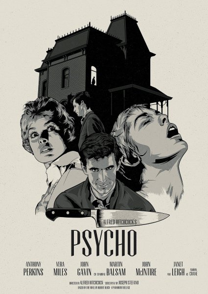 Психо фильм Постер