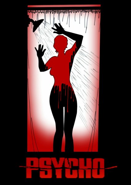 Психо Хичкок плакат