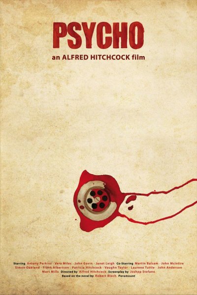 Психо Хичкок плакат