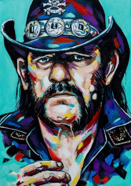 Motörhead Лемми арт