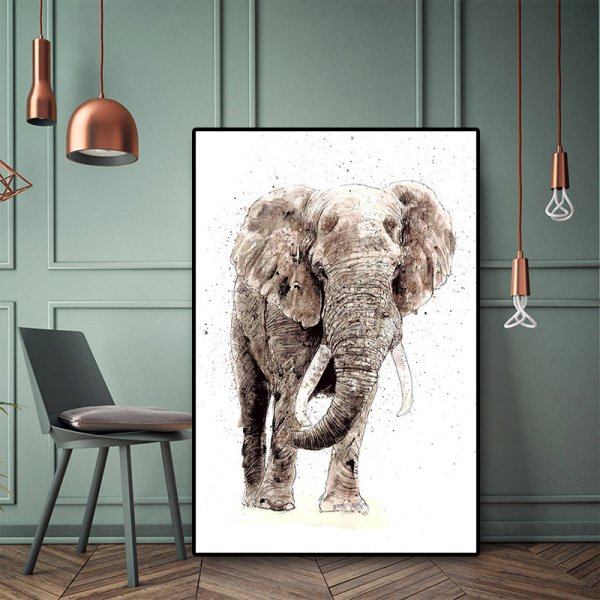 Постер "черно-белое"