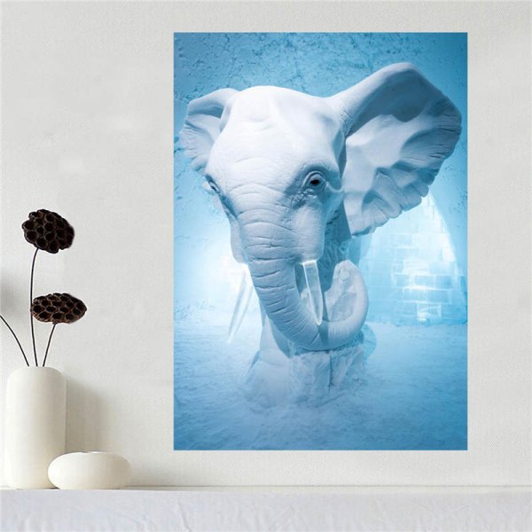 Постеры со слонами для интерьера