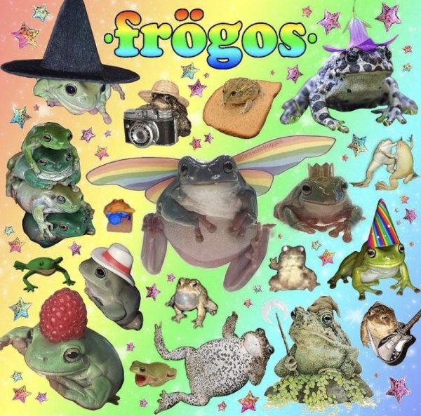 Наклейки в стиле Goblincore