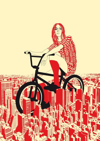 Постер в иллюстраторе