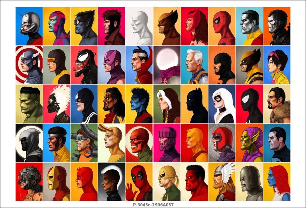 Постеры с персонажами