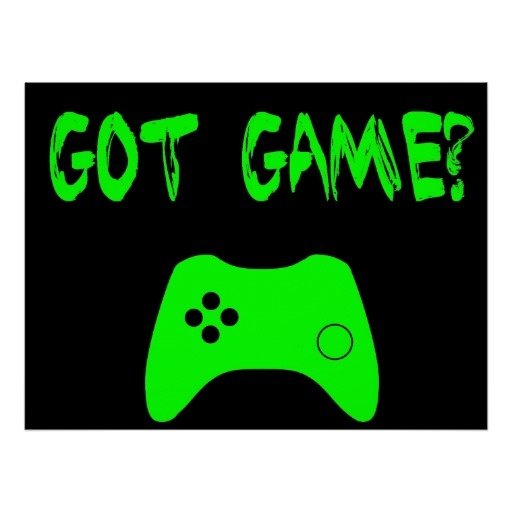 Игровые плакаты