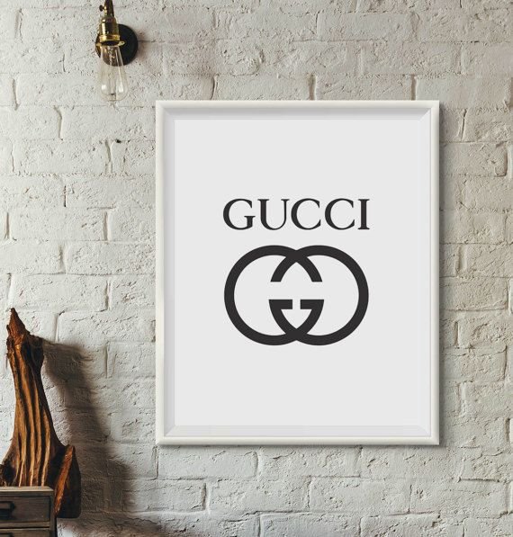 Плакат Gucci