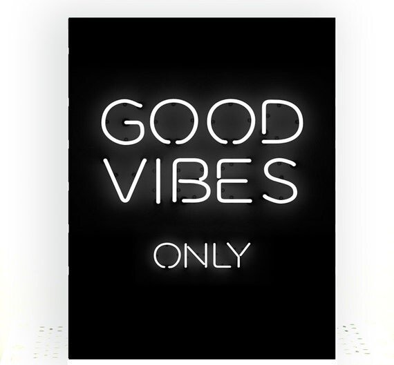 Постер good Vibes only
