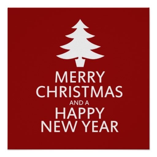 Плакат Merry Christmas
