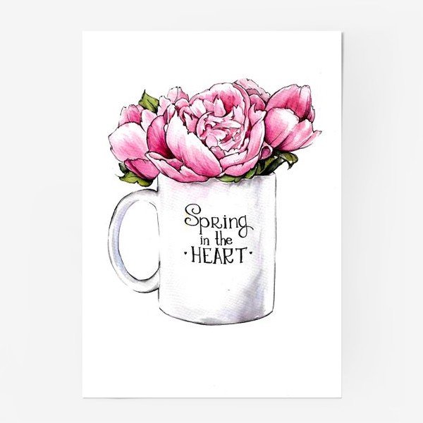 Весенние постеры печать