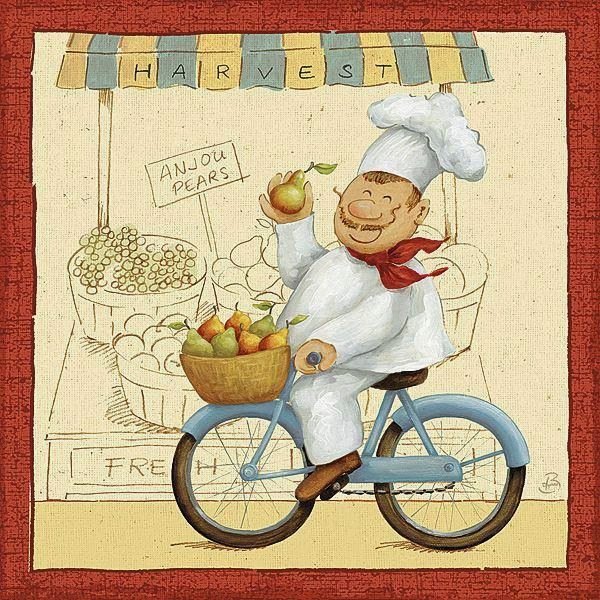 Постеры на кухню с поварятами