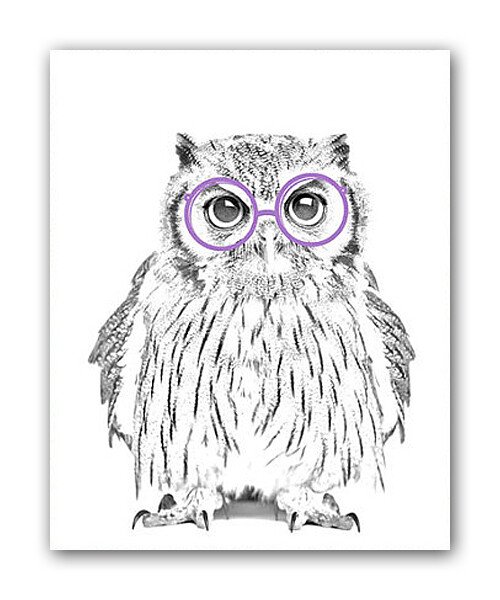 Сова в скандинавском стиле