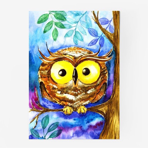 Сова Постер для печати